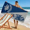 Nevada Wolf Pack Print Beach Towel, Large Soft Quick Dry Towel for Beach Camping Swimming