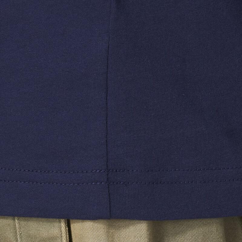 Puma Logo Print Short Sleeve T-Shirt Men Tops Blue 680276-06