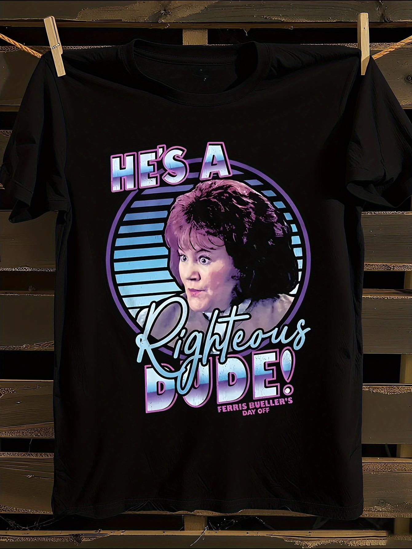 Ferris Beuller Righteous Movie Tshirt M