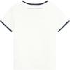 Li Ning Sports Casual Simple Round Neck Pullover Letter Stripe Comfortable Versatile Short Sleeve T-Shirt Women T-Shirt AHSV466-4