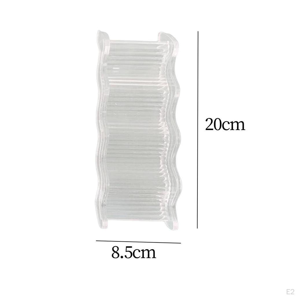 Acrylic Ladder Bridge Hamster Climbing Toy Clear Decor Cage Habitat