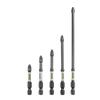Nunchucks D2 Series Magnetic Alloy Steel Phillips Drill Bit - High Hardness & Impact Resistant