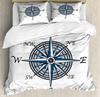 Bedding Set Compass Sea Nautical Design