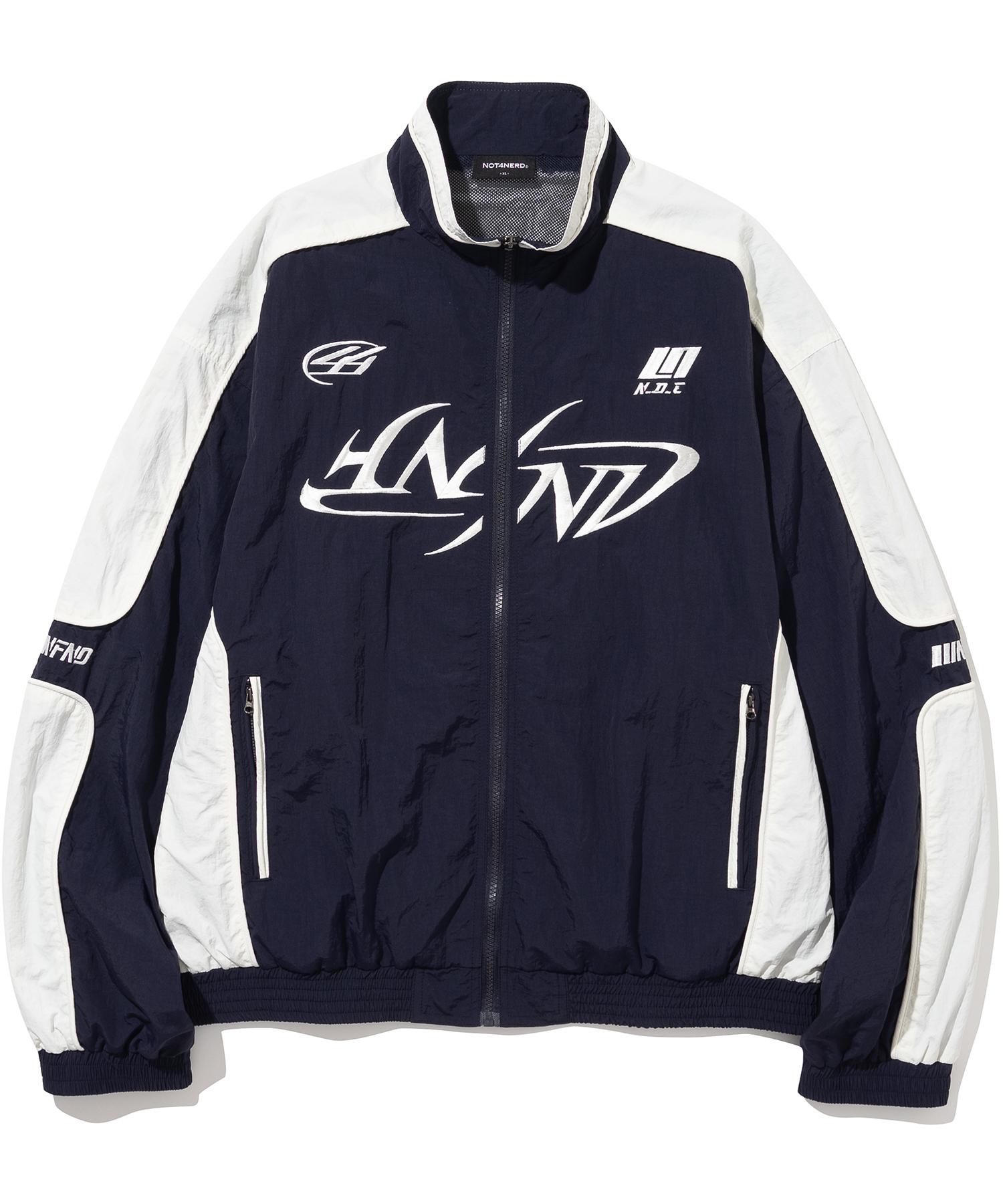 Not4Nerd Tribal Logo Nylon Racing Jacket