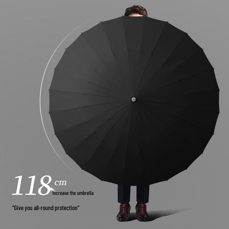 Mido M1606 24-Rib Long Handle Business Umbrella