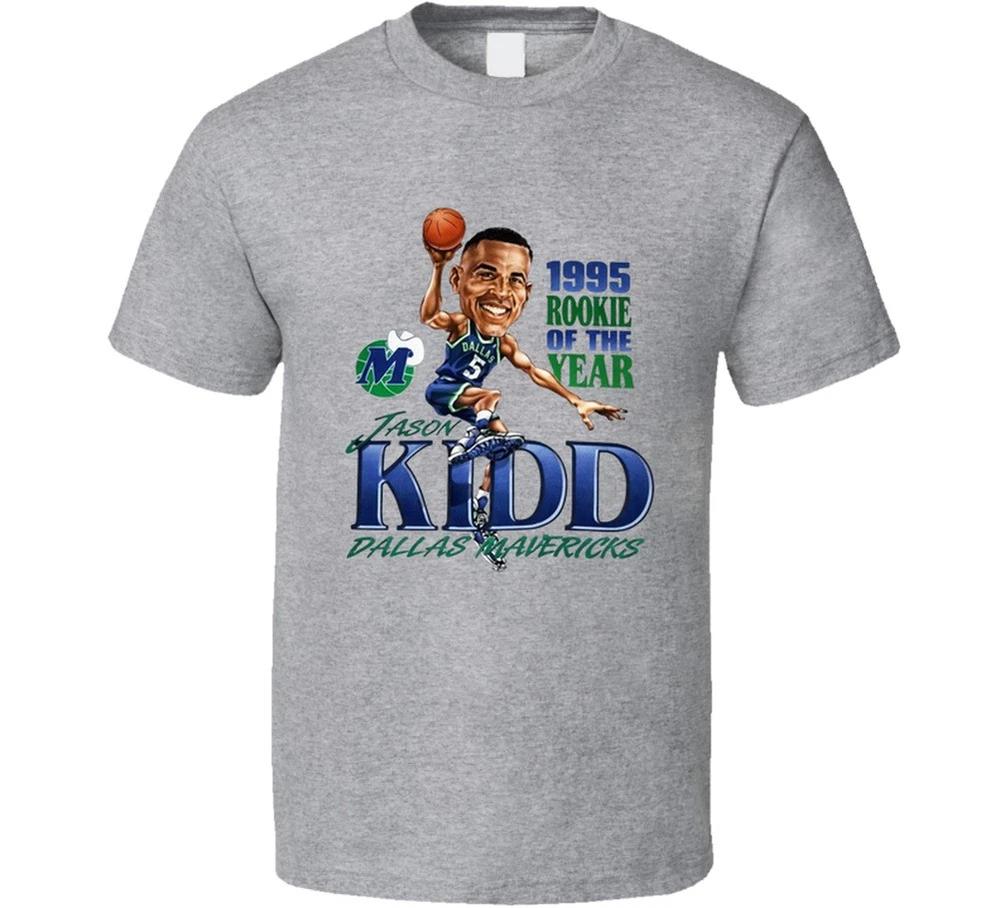 Jason Kidd Dallas Caricature Retro T Shirt S