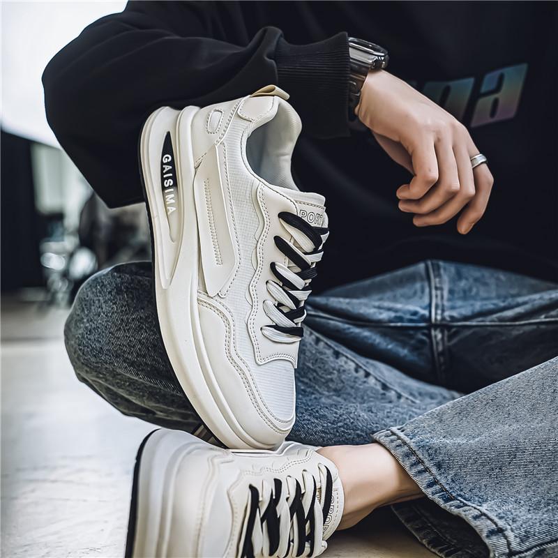 Neue Mode Herren Vier Jahreszeiten Bequeme Schuhe Studenten Männlich Jungen Trendige Weiche Sohle Atmungsaktive Lässige Lauf-Sneaker