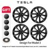 4PCS 18Inch Arachnid Style Hub Cap Performance Wheel Cap Full Rim Cover for Tesla Model 3 Hubcap Wheel Cover 2017-2023