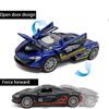 1/32 Scale P1 GTR Diecast Car Model Toy, Pull Back Toy Vehicle with Sound and Light for Kids Toddler Boys Girls Gift Collection