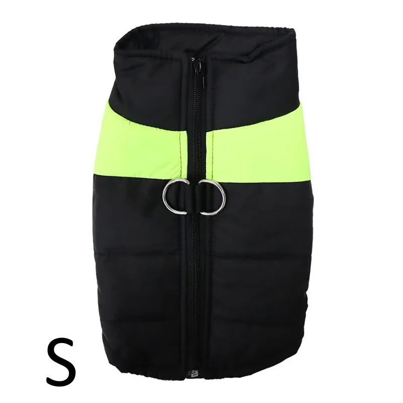 Waterproof Warm Dog Clothes Pet Coat Winter Vest Padded Zipper Jacket Dog Clothing for Small Medium Big Dogs Outfit