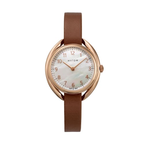 

Authorized MATOW Women s Watch mw001002brwrg with White Shell Dial and Shiki AKI Round Rose Gold Achilleia