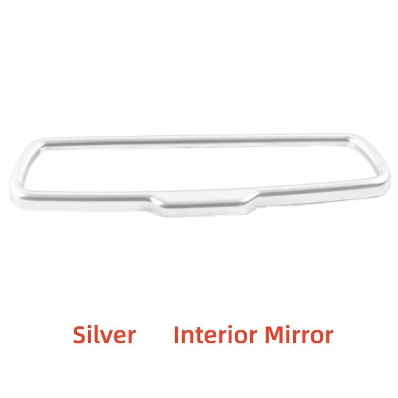 Car Upgrade Stickers Styling Carbon Interior Mirror Cover For Jeep Grand Cherokee 2017 Modification Decoration Accessories