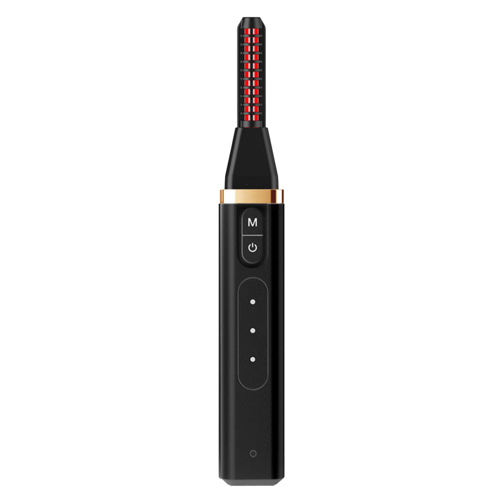 

Heated Eyelash Curler 10S Fast Heating 3 Gear Long Lasting USB Rechargeable Portable Safe Electric