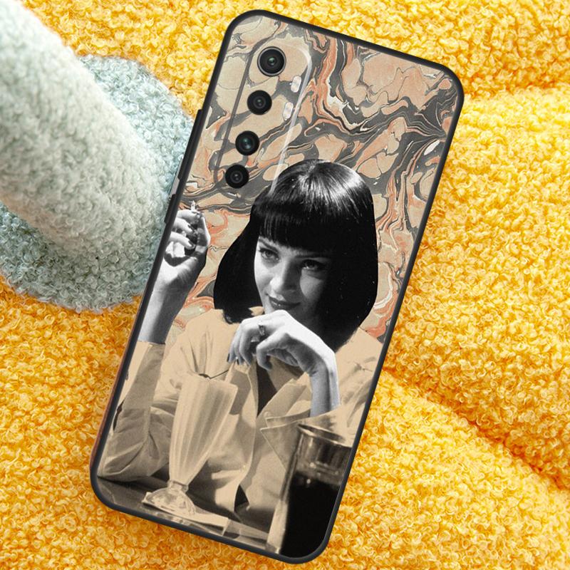 Movie Pulp Fiction Case For Xiaomi 15 14 Ultra 13T 14T 15T Pro 17 Pro Max Cover For POCO X7 Pro X5 X6 F5 F6 F7