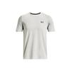 Under Armour RUSH Seamless Short Sleeved T Shirts Men's White (Unisex) T-Shirts 1376781 100