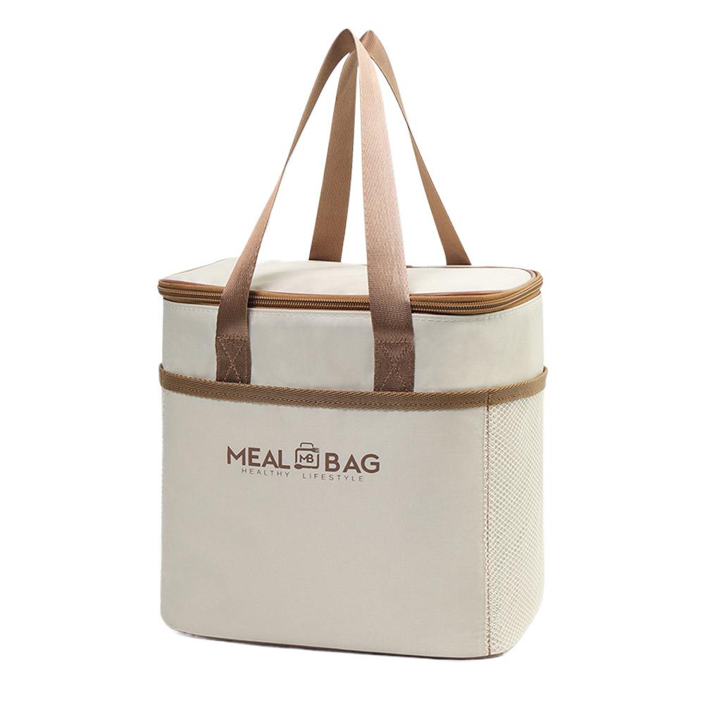Portable Thermal Bag Food Insulated Box Waterproof Shoulder Strap Insulated Box, Hand-held Lunch Box Bag Large Capacity