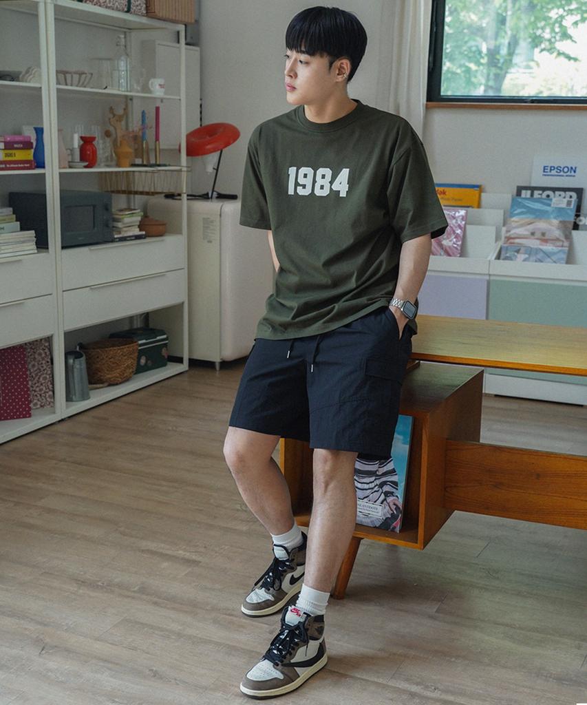 Deomail Summer Elastic Crepe Nylon Cargo [Black]