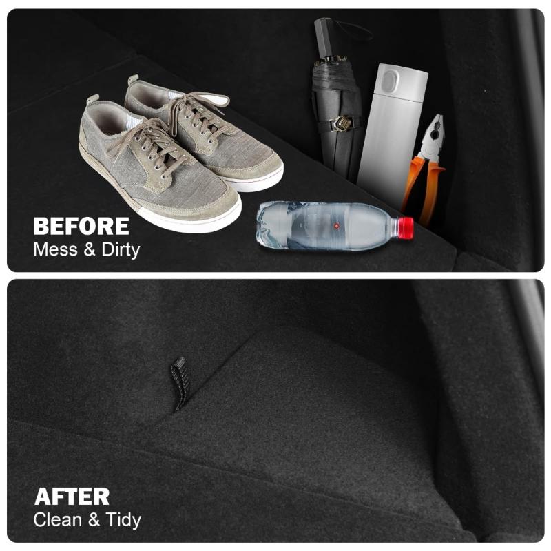 Quick Installation Rear Trunk Storage Box for 3 Y Juniper Trunk Side Organizer Automotive Accessories