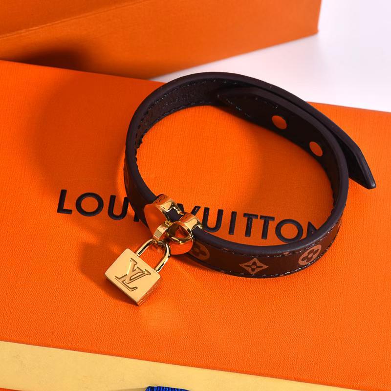 Donkey House Four-Leaf Clover Leather Men's Bracelet