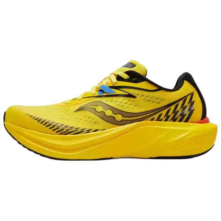 SAUCONY Slay Speed 2 Soft Comfortable Durable Breathable Responsive Low-Top Running Shoes Unisex Running Shoes Yellow S28234-15