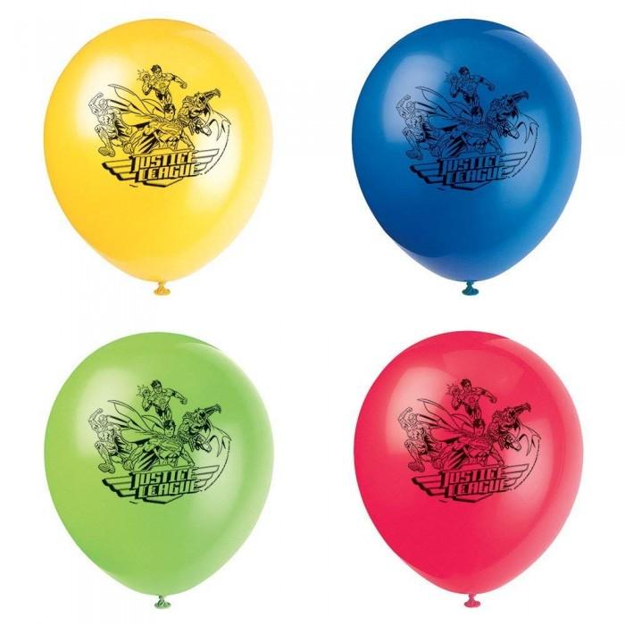 Justice League Latexové postavy balón (Balení po 8)