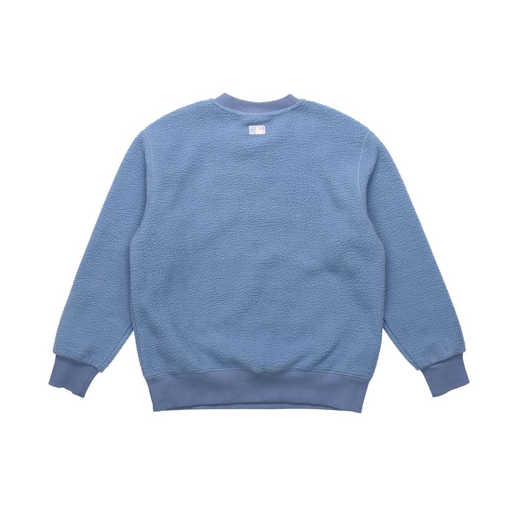 MLB New York Yankees Lambswool Crewneck Sweatshirt Unisex sweatshirt Sky-Blue 31MTF1061-50S