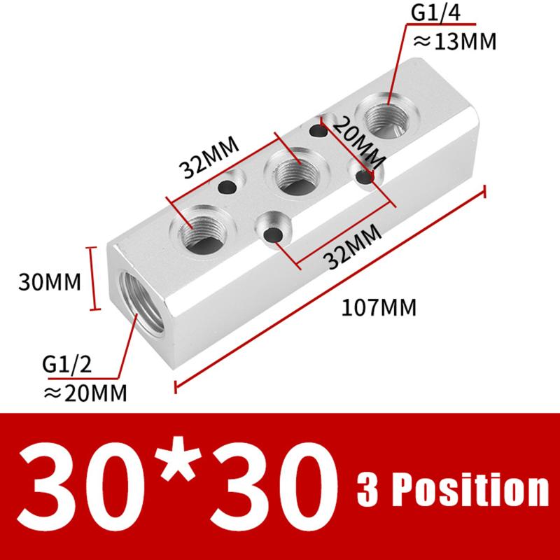 Pneumatic Air Source Distributor 1/4 Inch 1/2 Inch BSP Gas Multi Connector AL-2 AL-3 AL-4 AL-5 AL-6 for Workshop Applications