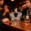Creative Glass Whiskey Bottle Home Wine Decanter Decorative Motorcycle Engine Shape Alcohol Container for Dining Room office