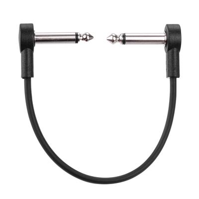 Ggiant AC-8 Guitar Effect Pedal Flat Patch Cables 6 Inch Length with 1/4 Inch Right Angle