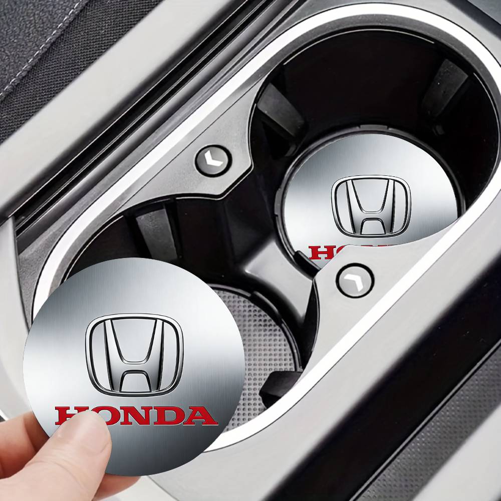 AAADC1 For Honda New Car Cup Holder Anti-Slip Silicone 7cm Insert Coaster Mat Universal Car Accessories Black Fit Most Cars