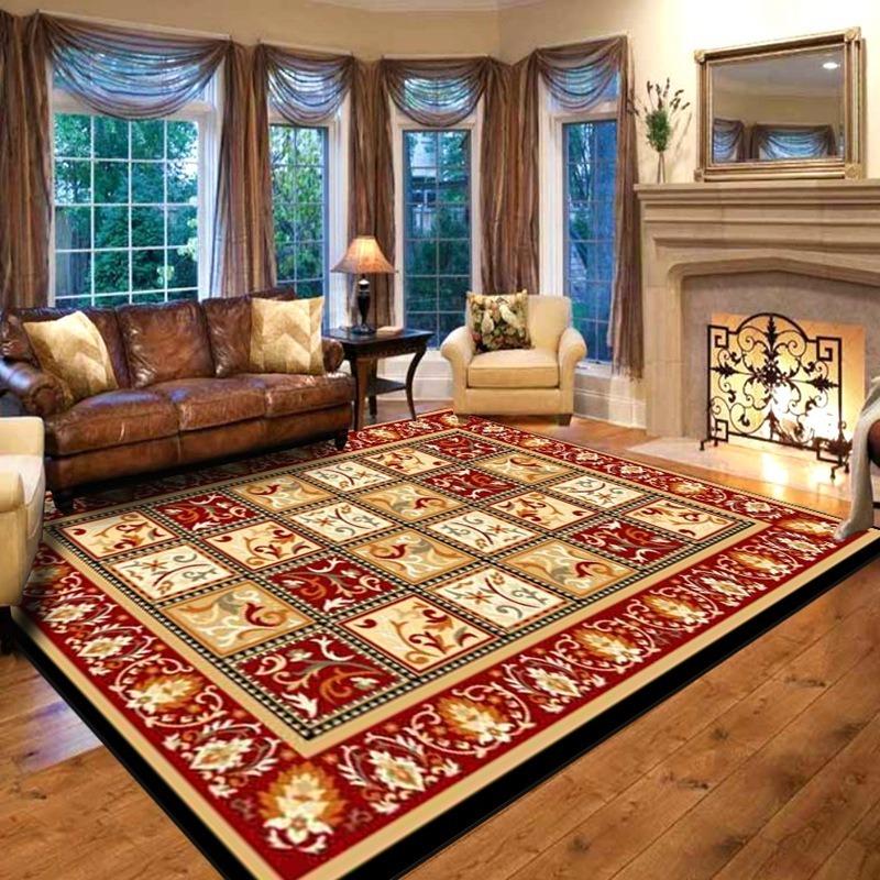 Bohemian Retro Nordic Carpet Living Room Coffee Table for Home Use Modern and Simple Bedroom Fully Covered Bedside Mat Beautiful