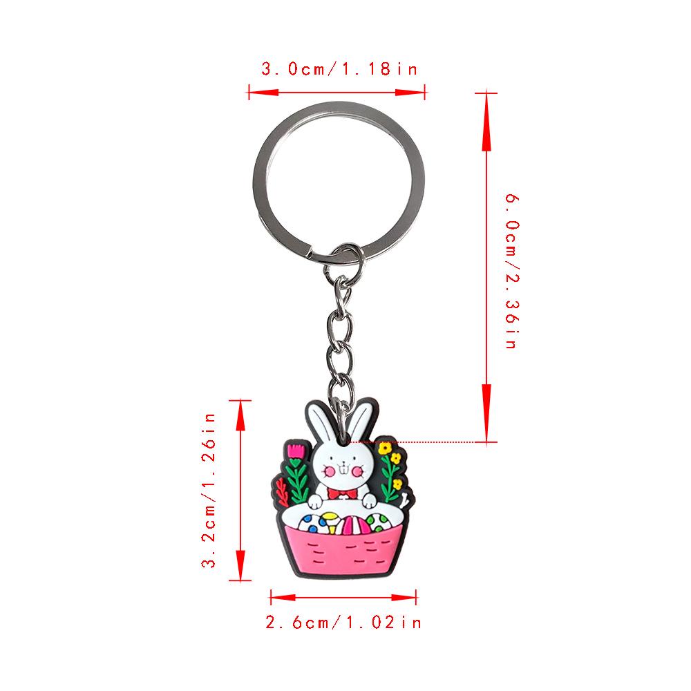 Easter Egg & Rabbit Keychain Pendants - Backpack Charms