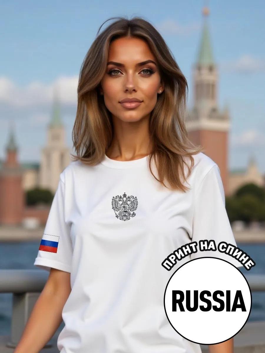 Oversized cotton bright chest print T-shirt M