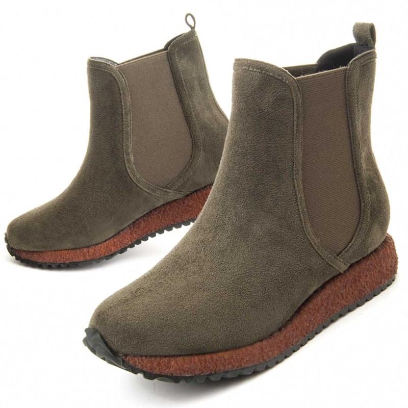 

Botín Cómodo Para Mujer. Montevita Botint14 84879 38 верде