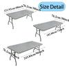PEVA Waterproof Table Cloth Washable and Stain-resistant Design for Home Kitchen Dining Garden Terrace,Coffee Dining Table Cloth