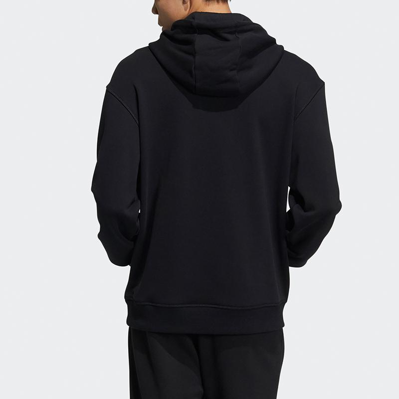 Adidas Neo Pullover Hoodie With Printed Logo Men Tops Black GP4905