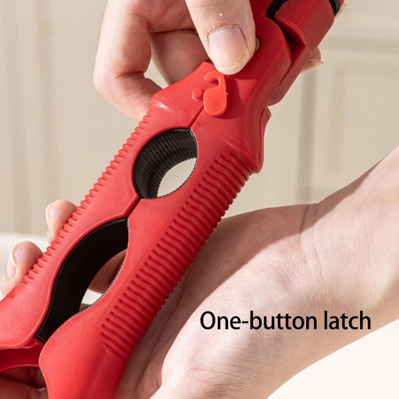 Heatproof Handle Bowl Holder Clamp Heat Resistant Plates Tongs Anti Scalding Hot Dish Gripper for Commercial Use