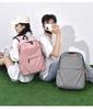 Men's Large Capacity Solid Color Backpack: Ideal for Business Travel, School, and College.