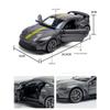 Simulation 1/43 Alston Martin V12 Alloy Sports Car Model Collection Ornaments with Display Box Metal Miniature Voiture Toy Gift