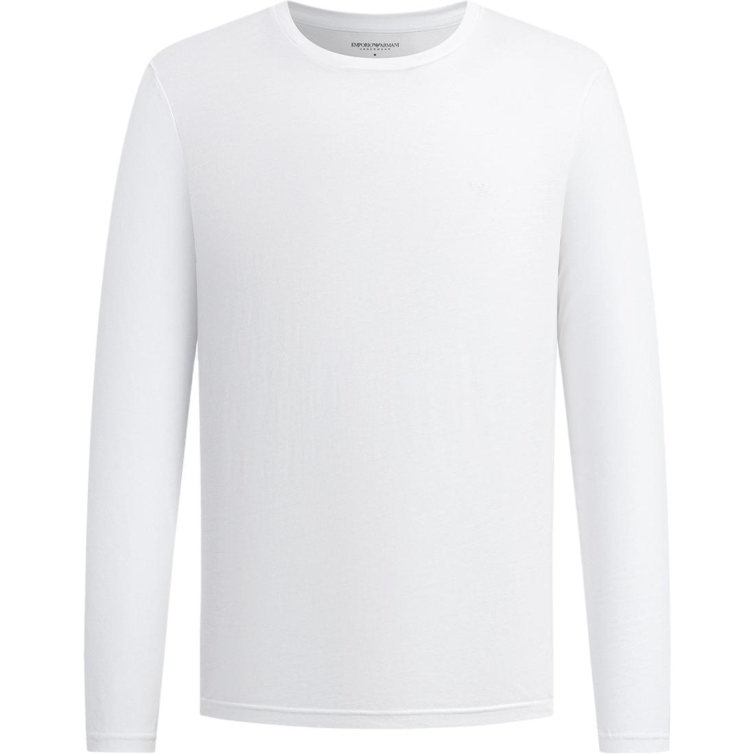 

Emporio Armani FW25 Solid Cotton Crew Neck Long Sleeve T-Shirt Men Tops EM000382-AF14210-M0219 XL