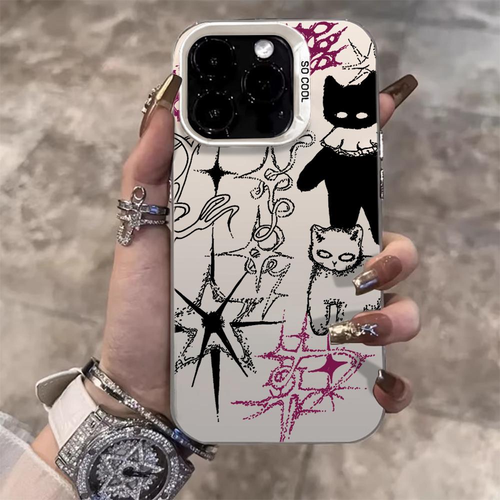 

Y2K IMD Phone Case For Samsung Galaxy S26 S25 S24 S23 Ultra S22 Plus S21 FE A56 A55 A54 A53 A36 A34 S33 Shockproof Slim Cover Galaxy S21