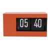 Kalender Klappuhr LED-Anzeige Automatisches Umblättern 12 Stunden AM PM Retro Ewiger Kalender Klappuhr