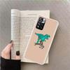 Lovely dinosaur Phone Case For Xiaomi Poco X4 F4 GT X3 NFC X5 X6 X7 Pro 5G M5 M5S M3 F5 Mi F6 F3 F2 F1 Cover Coque Fundas TPU Ca