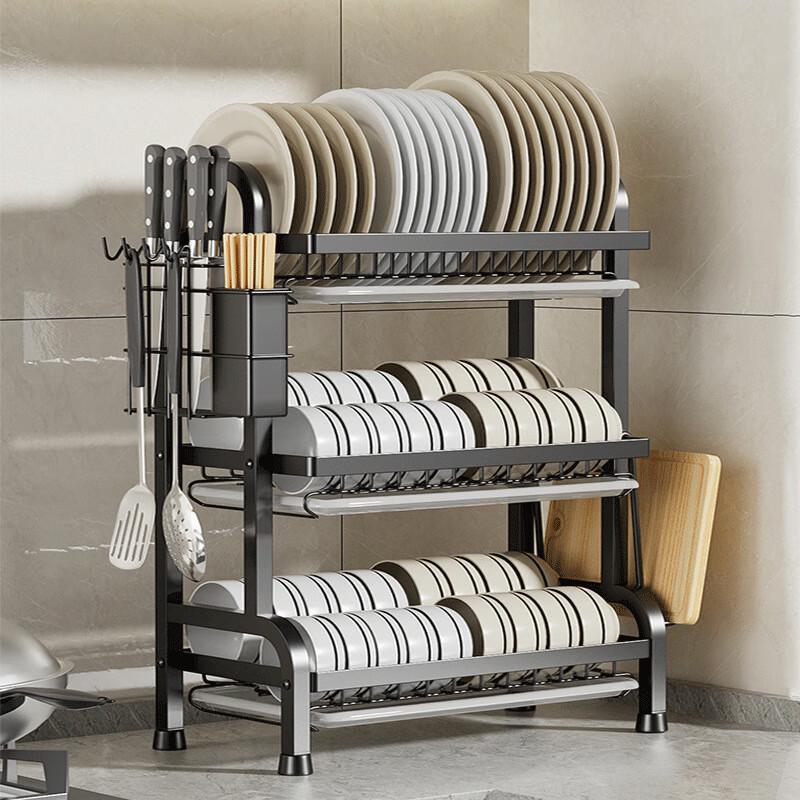 Hongfu Kitchen Double-Layer Dish Drying Rack