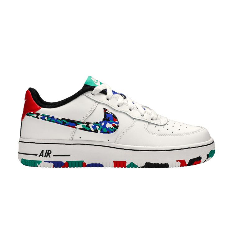 Nike Air Force 1 Low Crayon White Multi (GS) 35.5