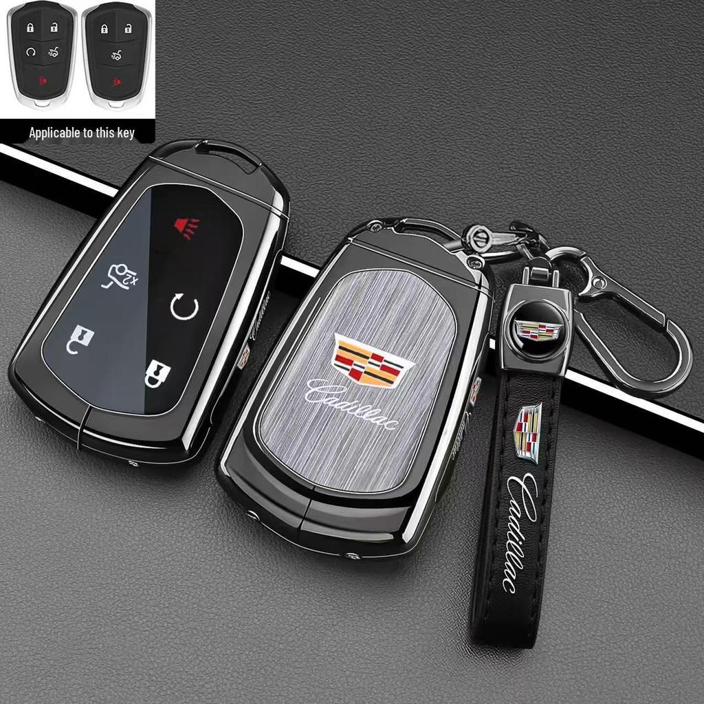 Cadillac Key Case for XT6, CT4, CT5, CT6, GT4, XT4, and XT5 Models