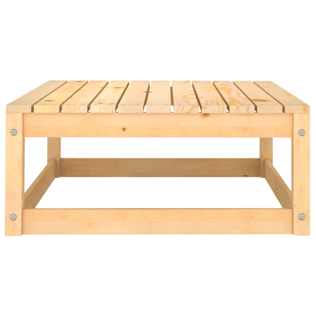 4 Piece Garden Lounge Set with Cushions Solid Pine Wood