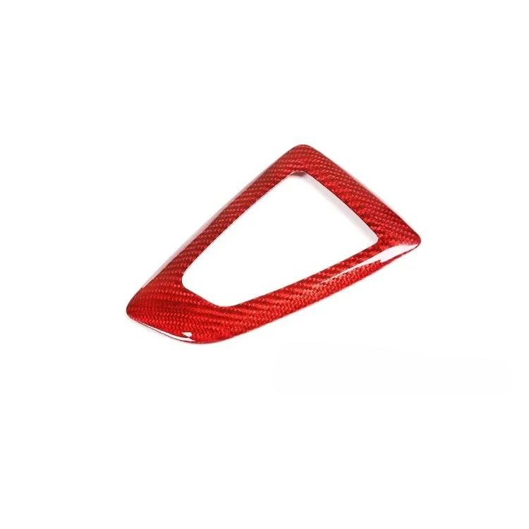 For BMW 1 2 3 4 Series F20 F22 F23 F30 F31 F34 GT F32 F33 Car Console Gear Shift Panel Real Carbon Fiber Cover Trim