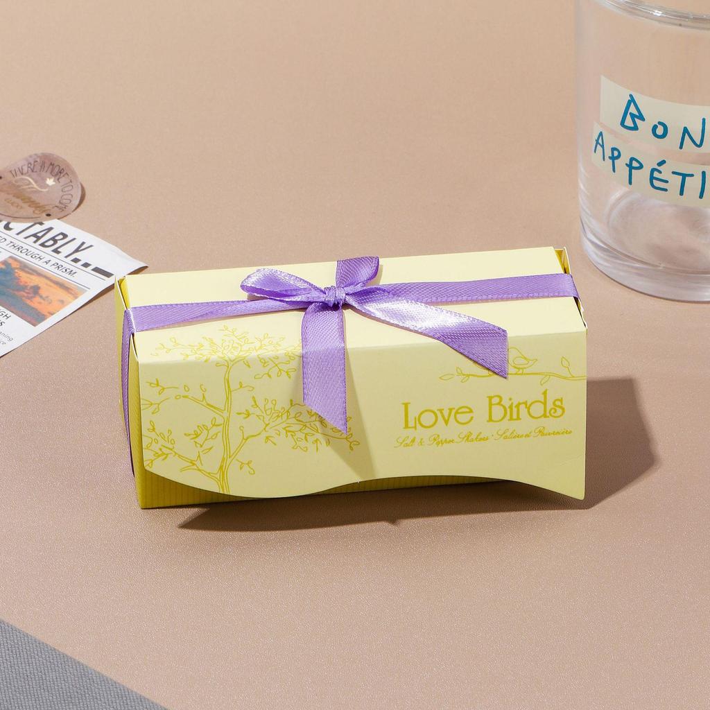 Ceramic Bird Seasoning Jars - Unique Wedding Favors & Valentine's Day Gifts in Stock