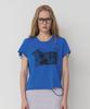 Peulipeopeulipeo Rose Cutted Tee (Blue)